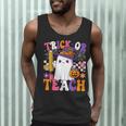 Trick Or Teach Teacher Pencil Ghost Halloween Teacher Men Tank Top, novelty gifts, funny gifts Trick Or Teach Teacher Pencil Ghost Halloween Teacher Men Tank Top, novelty gifts, funny gifts