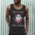 Trick Or Treat Point Your Feet Halloween Ghost Dance Teacher Men Tank Top, novelty gifts, funny gifts