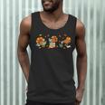 Turkey Reading Books Fall Thanksgiving Teacher Book Lovers Men Tank Top, novelty gifts, funny gifts