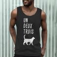 Un Deux Trois Cat Shirt French Teacher Men Tank Top, novelty gifts, funny gifts Un Deux Trois Cat Shirt French Teacher Men Tank Top, novelty gifts, funny gifts