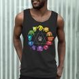 Unique For Artists By ADS Color Wheel Educational Art Teacher Dog Themed Artist Small Men Tank Top, novelty gifts, funny gifts