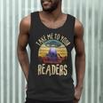 Vintage Take Me To Your Readers English Teacher Alien Space Men Women Men Tank Top, novelty gifts, funny gifts
