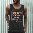 Weird Teachers Build Character Leopard Retro Teacher Men Tank Top, novelty gifts, funny gifts Weird Teachers Build Character Leopard Retro Teacher Men Tank Top, novelty gifts, funny gifts
