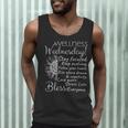 Wellness Wednesday Nurse Counselor Teacher Quotes Men Tank Top, novelty gifts, funny gifts