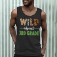 Wild About 3rd Grade Teacher Student Third Grade Zoo Safari Men Women Girls Kids Men Tank Top, novelty gifts, funny gifts