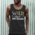 Wild About 4th Grade First Day Of School Teacher Student Men Tank Top, novelty gifts, funny gifts Wild About 4th Grade First Day Of School Teacher Student Men Tank Top, novelty gifts, funny gifts