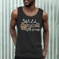 Wild About Teaching School Crew 4th Grade Teacher Squad Men Tank Top, novelty gifts, funny gifts