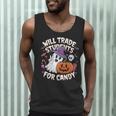 Will Trade Students For Candy Halloween Teacher Men Tank Top, novelty gifts, funny gifts Will Trade Students For Candy Halloween Teacher Men Tank Top, novelty gifts, funny gifts