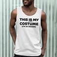 THIS IS MY COSTUME Eraser Teacher Halloween Costume Men Tank Top, novelty gifts, funny gifts