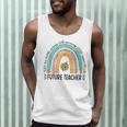 Future Teacher Cute Rainbow Leopard Teacher Outfit For Men Women Girls Kids Men Tank Top, novelty gifts, funny gifts Future Teacher Cute Rainbow Leopard Teacher Outfit For Men Women Girls Kids Men Tank Top, novelty gifts, funny gifts
