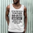 Halloween Statistics Teacher Prisoner Costume Men Tank Top, novelty gifts, funny gifts Halloween Statistics Teacher Prisoner Costume Men Tank Top, novelty gifts, funny gifts