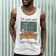 Halloween Teacher I'Ll Just Wait Until It's Quiet Men Tank Top, novelty gifts, funny gifts Halloween Teacher I'Ll Just Wait Until It's Quiet Men Tank Top, novelty gifts, funny gifts