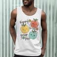 Happy To See Your Face Teacher Apple Men Tank Top, novelty gifts, funny gifts