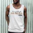 It's a Good Day To Run And Play Leopard PE Teacher Life Men Tank Top, novelty gifts, funny gifts It's a Good Day To Run And Play Leopard PE Teacher Life Men Tank Top, novelty gifts, funny gifts