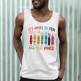 Its Okay To Feel All The Feels Mood Color Crayons Teacher Men Tank Top, novelty gifts, funny gifts Its Okay To Feel All The Feels Mood Color Crayons Teacher Men Tank Top, novelty gifts, funny gifts