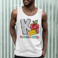 K Is For Kindergarten Teacher Pencil Apple Back To School Men Tank Top, novelty gifts, funny gifts K Is For Kindergarten Teacher Pencil Apple Back To School Men Tank Top, novelty gifts, funny gifts