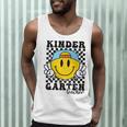 Kindergarten Teacher Hippie Smile Face Back School Men Tank Top, novelty gifts, funny gifts
