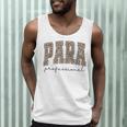 Leopard Paraprofessional Back To School Para Squad Teacher Men Tank Top, novelty gifts, funny gifts Leopard Paraprofessional Back To School Para Squad Teacher Men Tank Top, novelty gifts, funny gifts