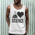 I Love Science Lover Teacher Scientist Sciences Men Tank Top, novelty gifts, funny gifts