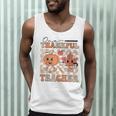 One Thankful Teacher Thanksgiving Groovy Fall Autumn Teacher Men Tank Top, novelty gifts, funny gifts One Thankful Teacher Thanksgiving Groovy Fall Autumn Teacher Men Tank Top, novelty gifts, funny gifts
