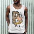 P Is For Pre K Teacher Leopard First Day Of School For Men Women Girls Kids Men Tank Top, novelty gifts, funny gifts