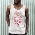 Preschool Pre-K Is My Jam Strawberry Girl Teacher Kids Men Tank Top, novelty gifts, funny gifts