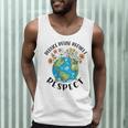 Reduce Reuse Recycle Respect Earth Day Teacher Girl Women Men Tank Top, novelty gifts, funny gifts