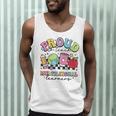 Retro Proud To Teach Multilingual Learners English Teacher Men Tank Top, novelty gifts, funny gifts