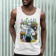Skeleton Mad Scientist Halloween Costume Science Teacher Men Tank Top, novelty gifts, funny gifts