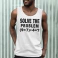 Solve The Problem 9×74 Math Teacher Men Tank Top, novelty gifts, funny gifts Solve The Problem 9×74 Math Teacher Men Tank Top, novelty gifts, funny gifts