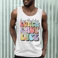 Soul Bleach Teacher Staff First Day Of School Last Hugs & High Fives Lunch Lady Vibes Blue Classic Fit Men Tank Top, novelty gifts, funny gifts Soul Bleach Teacher Staff First Day Of School Last Hugs & High Fives Lunch Lady Vibes Blue Classic Fit Men Tank Top, novelty gifts, funny gifts