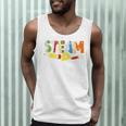 Steam Teacher Science Tech Engineering Arts Maker Men Tank Top, novelty gifts, funny gifts