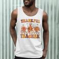 Thankful Teacher Retro Groovy Thanksgiving Fall Women Men Men Tank Top, novelty gifts, funny gifts Thankful Teacher Retro Groovy Thanksgiving Fall Women Men Men Tank Top, novelty gifts, funny gifts