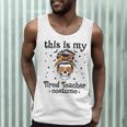 This Is My Tired Teacher Costume Skull Halloween Messy Bun Men Tank Top, novelty gifts, funny gifts This Is My Tired Teacher Costume Skull Halloween Messy Bun Men Tank Top, novelty gifts, funny gifts