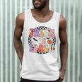 Trick Or Teach Retro Groovy Halloween Teacher Men Tank Top, novelty gifts, funny gifts Trick Or Teach Retro Groovy Halloween Teacher Men Tank Top, novelty gifts, funny gifts