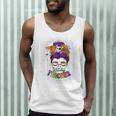 Witchy Teacher Halloween Messy Bun Teacher Bleached Men Tank Top, novelty gifts, funny gifts Witchy Teacher Halloween Messy Bun Teacher Bleached Men Tank Top, novelty gifts, funny gifts