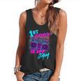 1st Grade Is My Jam Vintage 80s 80's Teacher Student Retro Flowy Tank, trending gift
