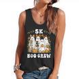 5K Boo Crew Halloween Teacher K5 Floral Ghost Trick Or Teach Flowy Tank, trending gift