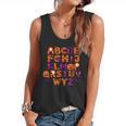 ABCs Learning Kindergarten Teacher Halloween Alphabet Flowy Tank, trending gift