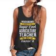 Agriculture Teacher Appreciation AG Teacher Flowy Tank, trending gift