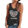 Believe In Yourself YOU MATTER Teachers Big Heart Flowy Tank, trending gift Believe In Yourself YOU MATTER Teachers Big Heart Flowy Tank, trending gift