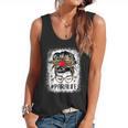 Bleached Teacher Para Life Paraprofessional Cute Messy Bun For Men Women Girls Kids Flowy Tank, trending gift