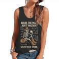Bruh The Math Ain’t Mathin Halloween Skeleton Math Teacher Flowy Tank, trending gift