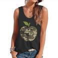 Camo Apple Camouflage Clothing School Student Camo Teacher Men Women Kids Flowy Tank, trending gift