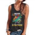 Childcare Providersaurus Daycare Teachers Flowy Tank, trending gift