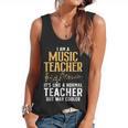Cool Music Teacher Art For Men Women School Orchestra Coach Flowy Tank, trending gift