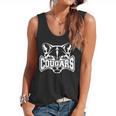 Cougars Teacher Student School Sports Fan Team Spirit Flowy Tank, trending gift