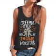 Creepin It Real With My 2nd Grade Monsters Halloween Teacher For Men Women Kids Flowy Tank, trending gift Creepin It Real With My 2nd Grade Monsters Halloween Teacher For Men Women Kids Flowy Tank, trending gift