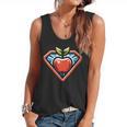 Cute Distressed Super Teacher Superhero Apple Flowy Tank, trending gift Cute Distressed Super Teacher Superhero Apple Flowy Tank, trending gift