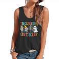 Cute Inclusion Isn't Scary Teacher Skeleton Ghost Halloween Flowy Tank, trending gift Cute Inclusion Isn't Scary Teacher Skeleton Ghost Halloween Flowy Tank, trending gift